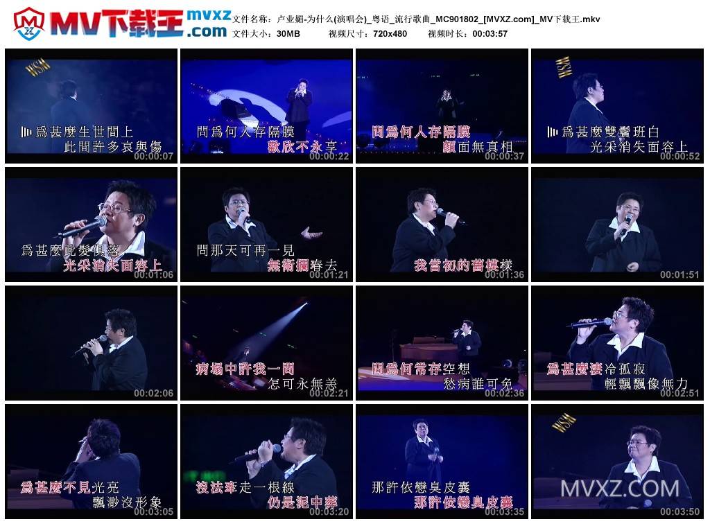 卢业媚-为什么(演唱会)_粤语_流行歌曲_MC901802